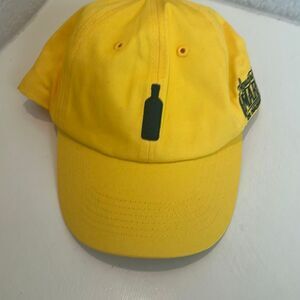 Amarillo Bottle Logo Baseball Cap Hat Yellow Aguardiente Amarillo de Manzanares